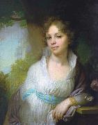 Portrait of Maria Lopukhina, Vladimir Borovikovsky